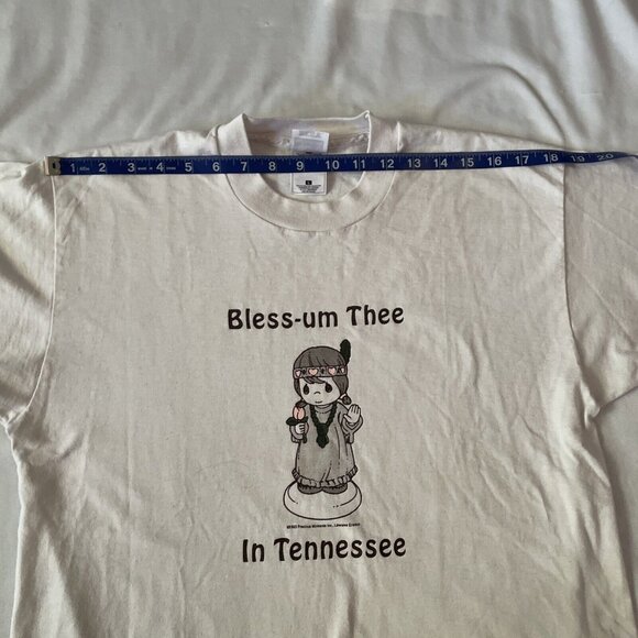 Vintage Precious Moments Bless-Um Tennessee 90's T-Shirt Sz L 50/50 Blend Rare - Picture 7 of 12